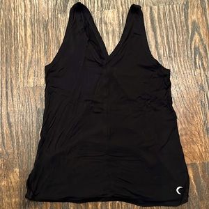 Zyia Black Criss Cross Tank Size S